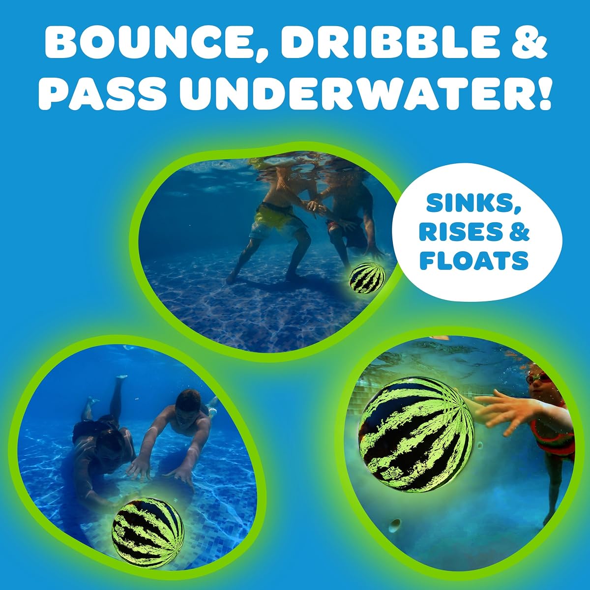 Lit 9″ + 9″ Pool Football — view 3