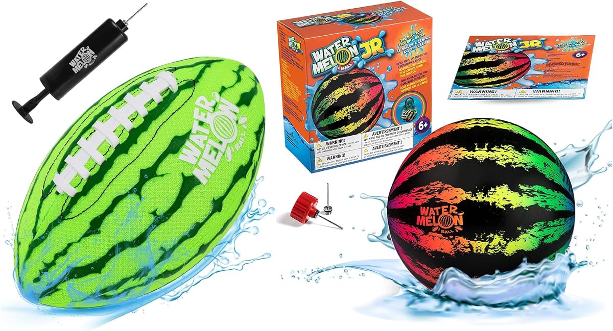 JR 6.5″ + 9″ Pool Football — multi-ball sets