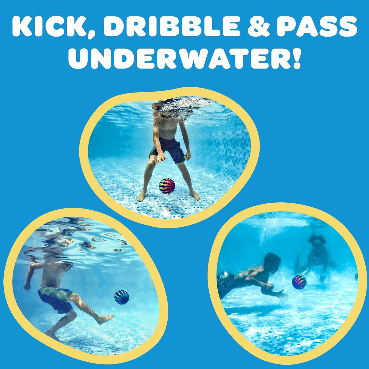 JR 6.5″ + 9″ Pool Football — view 3