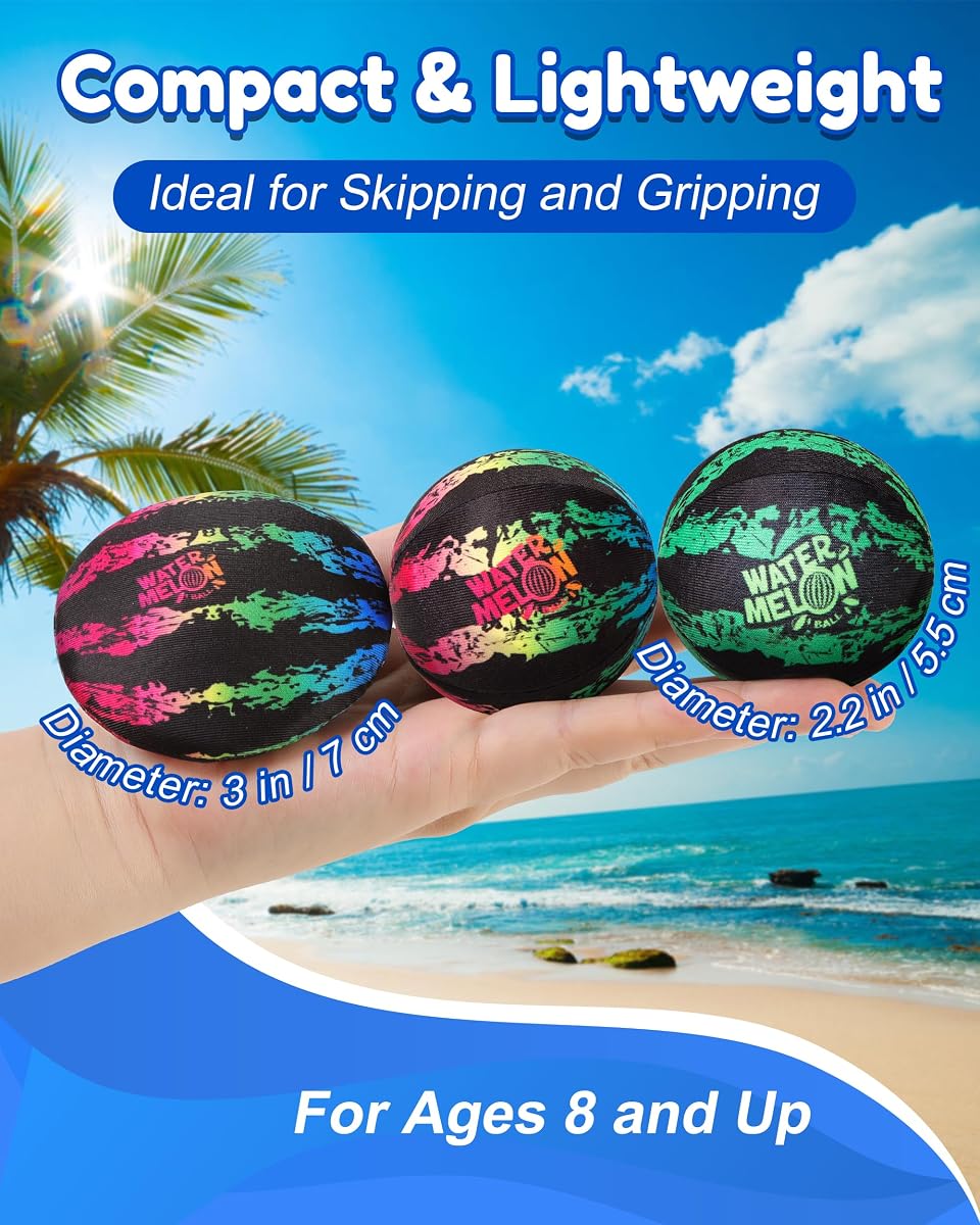 Water Skip Ball 2.2″ — 3-Pack — view 4