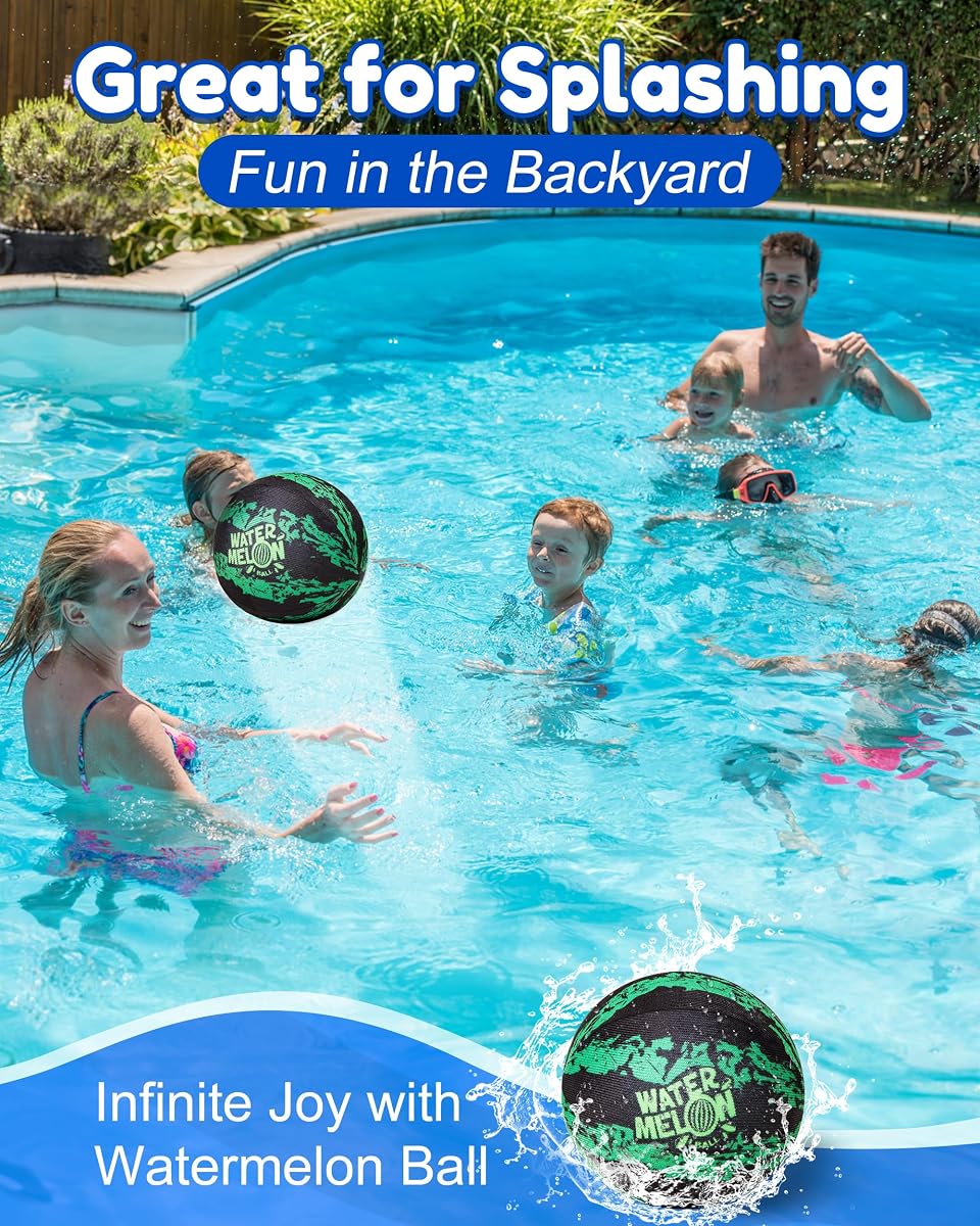 Water Skip Ball 2.2″ Green — view 7