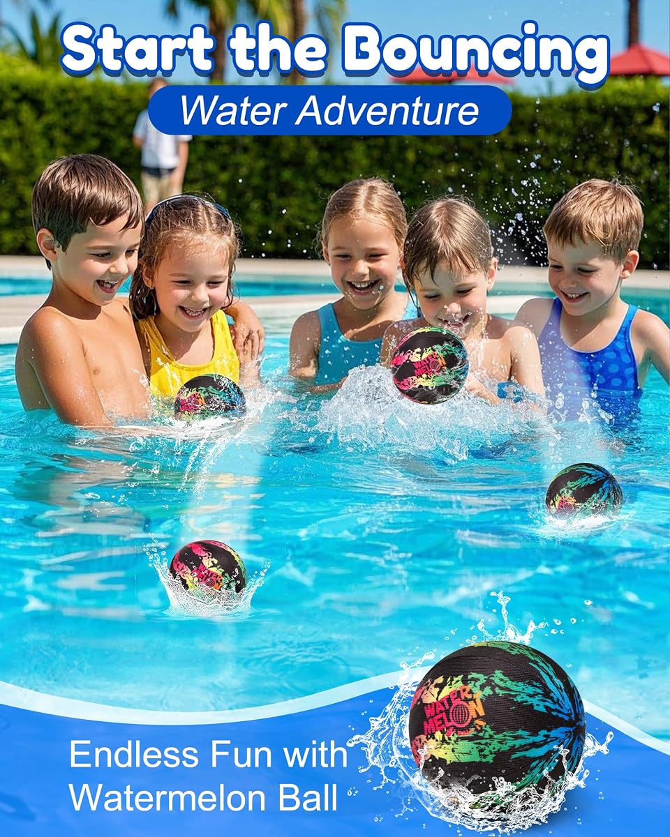 Water Skip Ball 2.2″ Rainbow — view 6