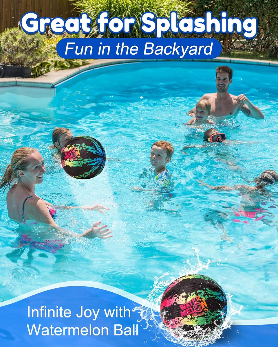 Water Skip Ball 2.2″ Rainbow — view 7